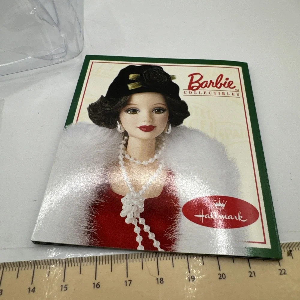 Hallmark Keepsake Ornament 1998 Holiday Barbie Collector Series Black Gown